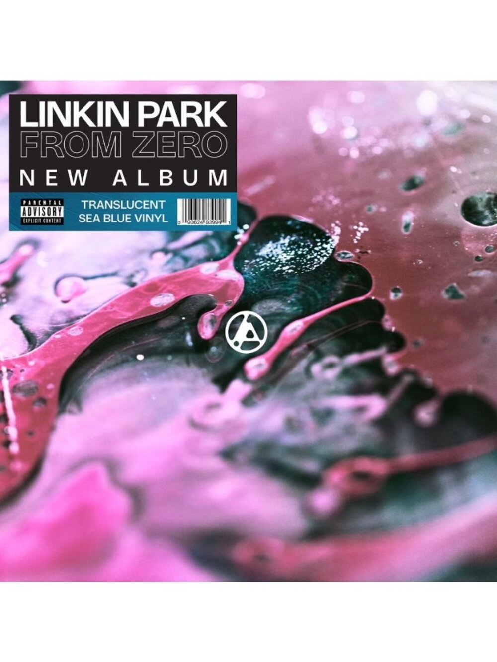 Linkin Park From Zero Translucent Sea Blue Vinyl New Album Sealed Collectible Re